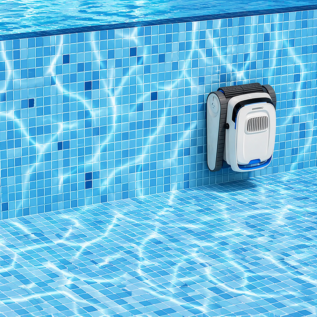 Robot Nettoyeur Piscine Sans Fil Verdobot – IA AI-NaviClean™ – Autonomie 2h30 – 3 Modes